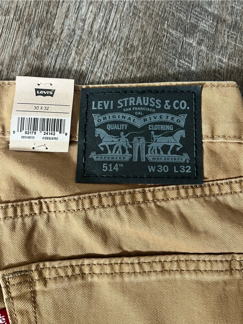 Levi's 514 Straight Fit Men's Jeans-Size 30x32‎